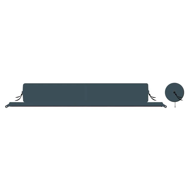 Kissenrolle BENT Zip-XL Lounger