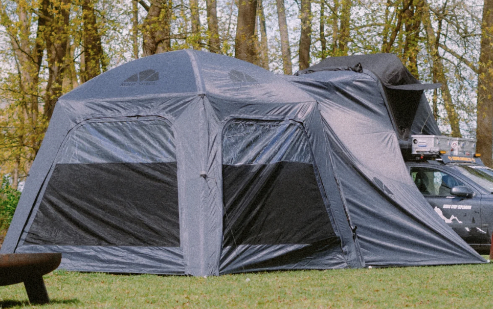 Vorzelt gross Family Base (Pavillon, Connector, Boden, Pumpe) Roof Space