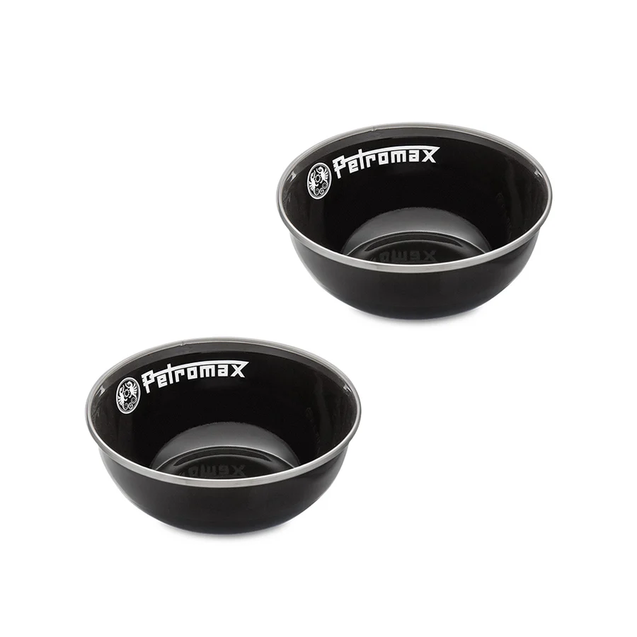 Ensemble de 2 bols Petromax en émail (160ml)