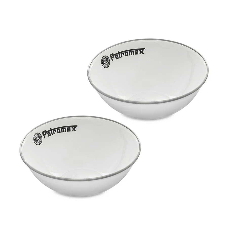 2er-Set Petromax-Emaille-Schüsseln (500 ml)
