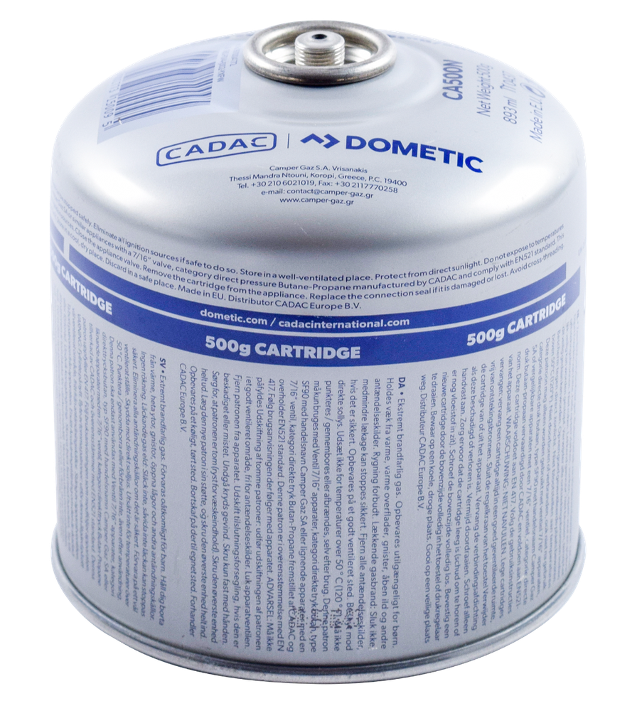 Cartouche de gaz filetée 500g Cadac